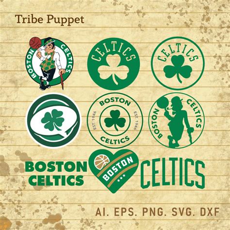 Boston Celtics Logo Vector Set - MasterBundles