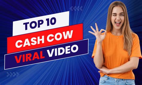 Create Viral Top 10 Cash Cow Faceless Youtube Video With Voiceover By