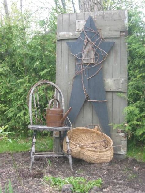 I Want My Hubby To Make Something Like This Primitive Garden Ideas