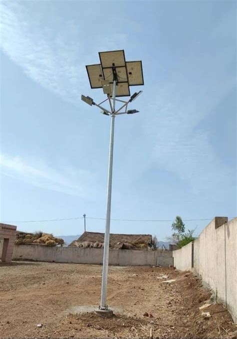 Single Arm High Mast Lighting Pole For Highway 9 M At Rs 48500 Piece