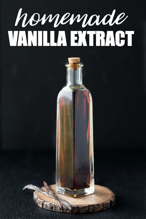 Homemade Vanilla Extract Simply Stacie