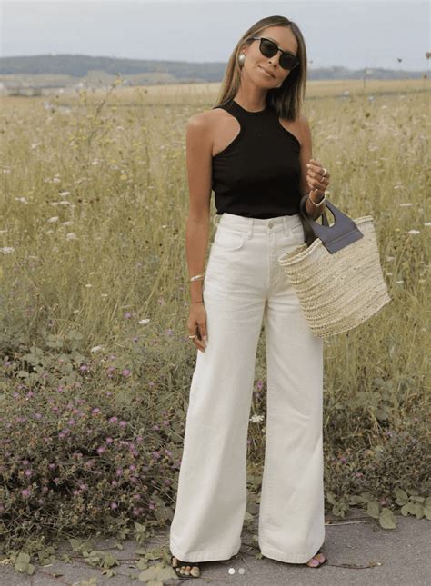 How To Style Wide Leg Jeans The Do S Don Ts Chic Outfits