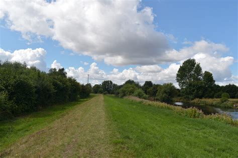 Path By The River Calder Calder Park © Habiloid Geograph Britain