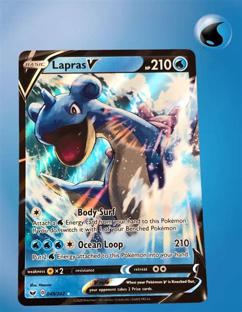 Lapras V Sword Shield Tcg Coleccionistas