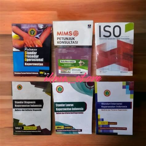 Jual Paket Buku S Keperawatan Spok Mims Iso Shopee Indonesia