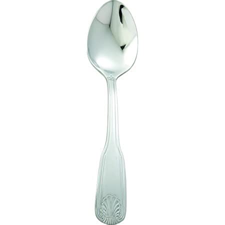 Amazon Winco 12 Piece Toulouse Bouillon Spoon Set 18 0 Extra