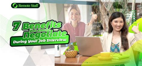 7 Benefits You Should Negotiate During Your Job Interview - Remote Staff