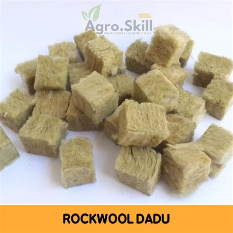 Jual Media Tanam Rockwool Dadu Siap Pakai Cultilene Hidroponik 1 Kotak