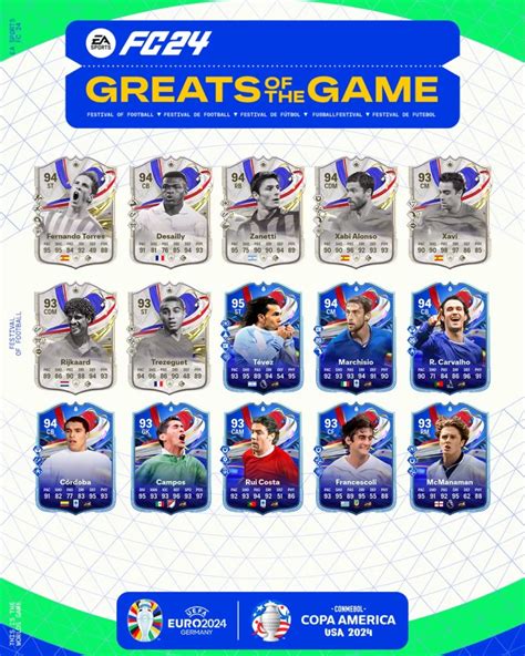 EA Sports FC 24 Greats Of The Game Icons And Heroes Mini Release