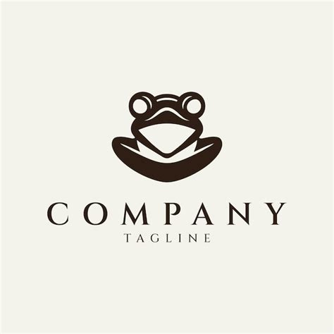 Premium Vector | Frog logo design vector illustration