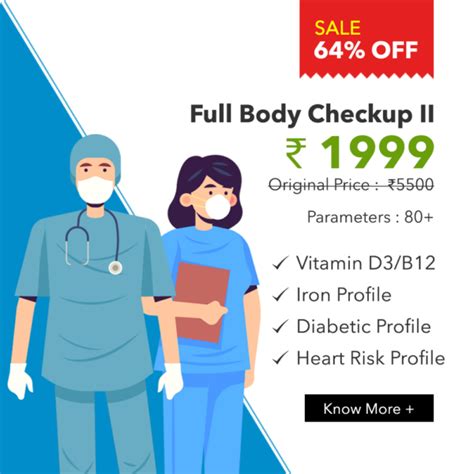 Full Body Checkup Ii Fastest Growing Pathology Labs In Delhi