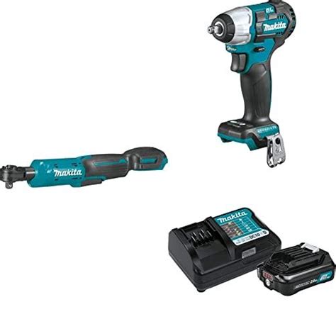 Makita Rw01z 12v Max Cxt Lithium Ion Cordless 3 8 1 4 Sq Drive Ratchet Wt05z 12v Max Cxt