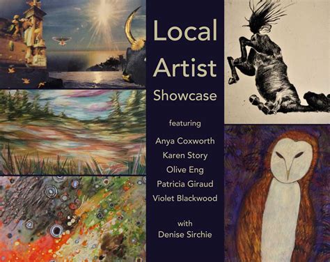 First Friday Local Artist Showcase Village Frame And Gallery