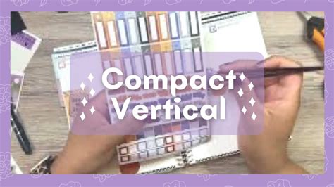 OCTOBER COMPACT VERTICAL PLAN WITH ME ERIN CONDREN A5 PLANNER