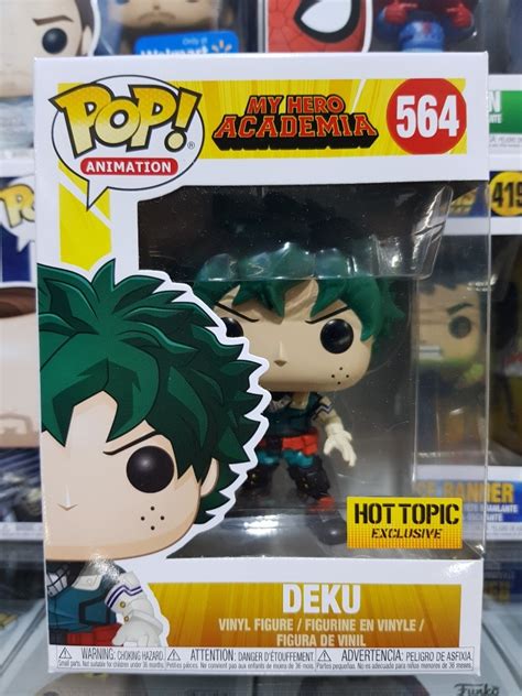 Funko Pop Deku My Hero Academia Hot Topic Exclusive En Mercado Libre