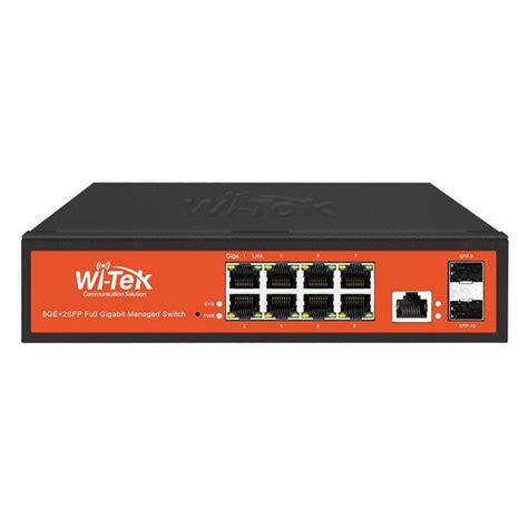 Wi Ms Gf Wi Tek Ge Sfp Full Giga Rack Mountable Managed Switch Eet