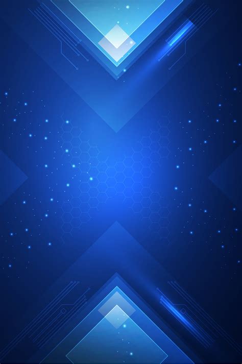 Blue Textured Tech Light Background Template Wallpaper Image For Free ...