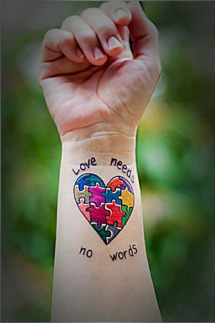 60 Wonderful Autism Tattoo Ideas Showing Awareness And Honor