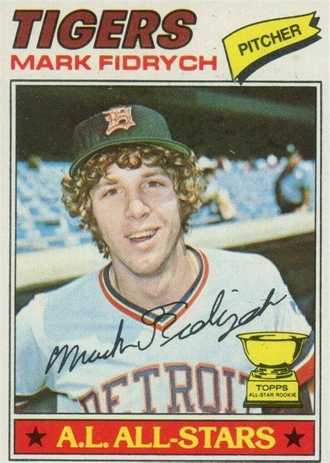 Mark Fidrych Baseball Cards Price Guide Sports Card Investor