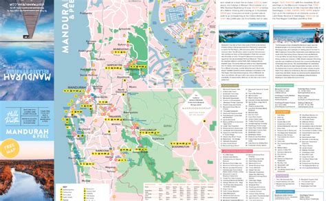 Mandurah & Peel Map - Hello Perth