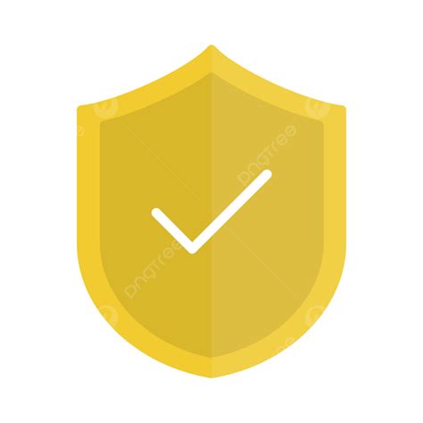 Shield Flat Icon Vector Check Secure Shield Png And Vector With