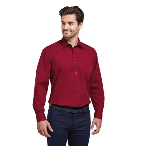 Howsafe Premier PR200 Long Sleeve Poplin Shirt