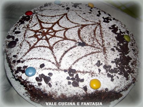 Torta Ragnatela Al Cacao E Yogurt Alla Vaniglia Ricetta Per Halloween