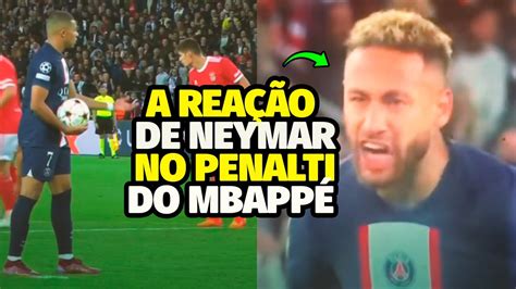 OLHA O QUE O NEYMAR DISSE NO PENALTI DO MBAPPÉ NO JOGO DO PSG 1X1