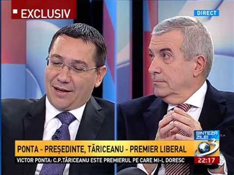 Victor Ponta Si Calin Popescu Tariceanu Un Duo Politic Care Promite