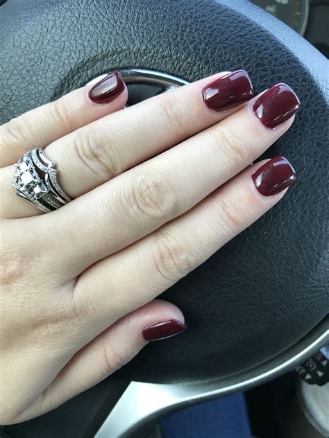 Gelish Red Alert Gel Nails Nails Gelish Colours