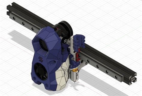 Voron Stealthburner Mount With Bltouch For Mega Zero V And Ender By