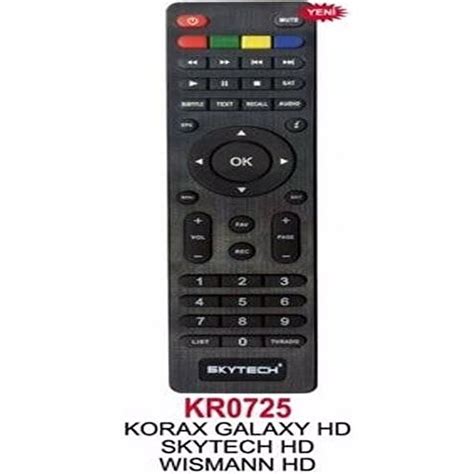 Uydu Kumandası Korax Galaxy Hd Uydu Kumandası KR0725 Fiyatı