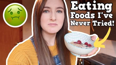 I Only Ate Foods I Ve Never Tried Before For Hours Youtube