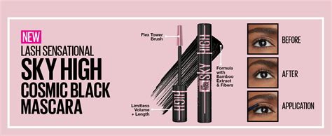 Maybelline Lash Sensational Sky High Cosmic Black Mascara Buy Online