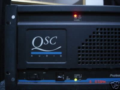 QSC USA POWER AMP AMPLIFER DJ 1300 WATTS RMS | #76434708