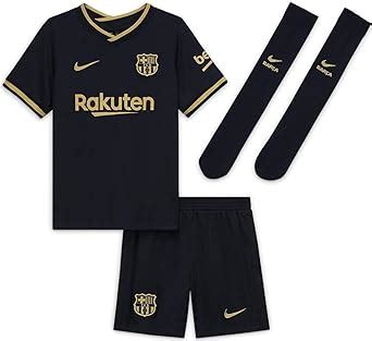 Nike Unisex Kinder Fc Barcelona Away Trikot Set Amazon De Bekleidung