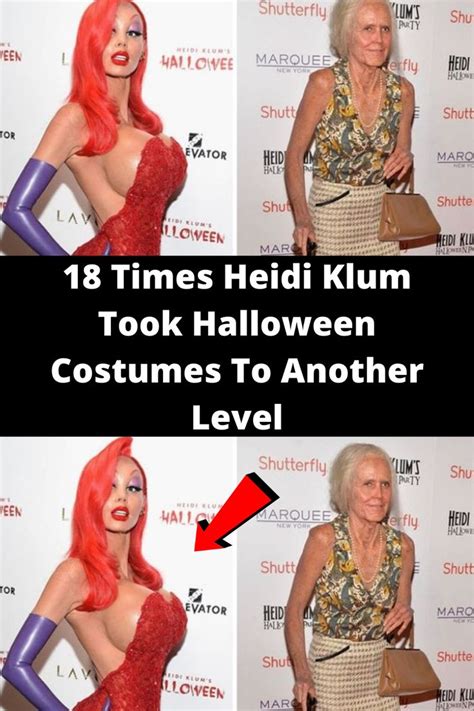 18 Times Heidi Klum Took Halloween Costumes To Another Level | Heidi klum, Fashion, Heidi