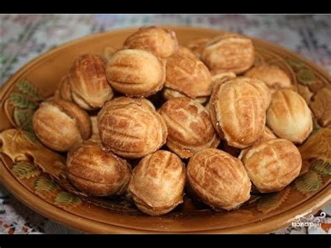 Орешки со сгущенкой. Классический пошаговый рецепт домашней выпечки ...