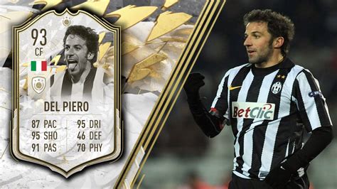 93 DEL PIERO ICON MOMENTS PLAYER REVIEW FIFA 22 YouTube