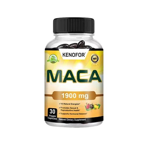 Remingo Organic Maca Root Black Red Yellow 30 To 120 Capsules Maca