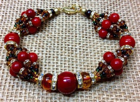 Ilde De Oshun Ibukole Beaded Bracelets Charm Bracelet Oshun