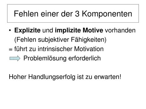 Ppt Das Kompensationsmodell Der Motivation Und Volition Als Basis F R