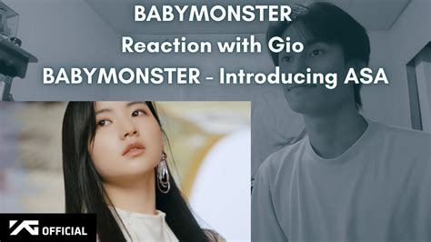 BABYMONSTER Reaction With Gio BABYMONSTER Introducing ASA YouTube