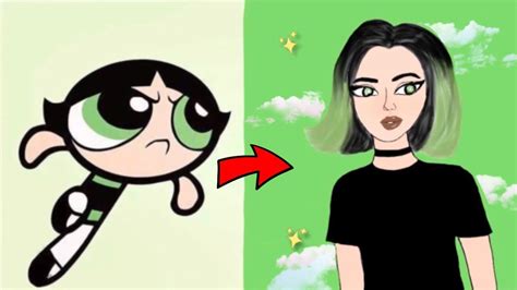 How To Draw Buttercup Of The Powerpuff Girls In Real Life Dizy S