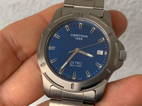 CERTINA DS PRO montre homme Herrenuhr läuft TOP Kaufen auf Ricardo