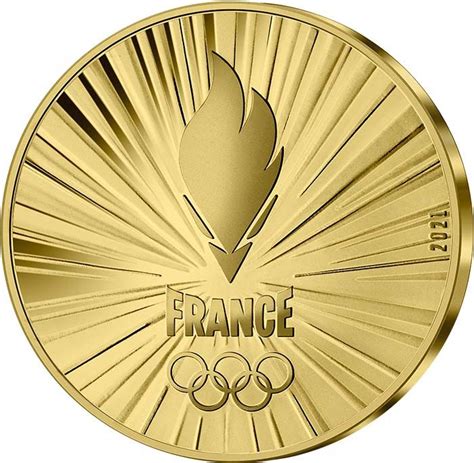 Pièce France Monnaie De Paris Equipe De France Olympique Et