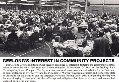 Greyhound Racing Always At Forefront Of Community History Of