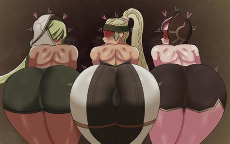 Rule 34 3girls Aether Genshin Impact Ass Ass Focus Big Ass Big Butt