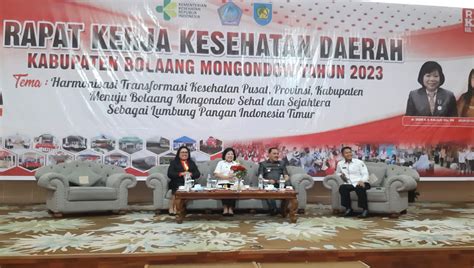 Hadiri Raker Kesda Tahun Limi Mokodompit Komitmen Tingkatkan