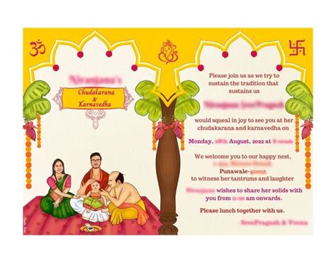 Upanayanam Invitation On Behance Invitation Card Printing